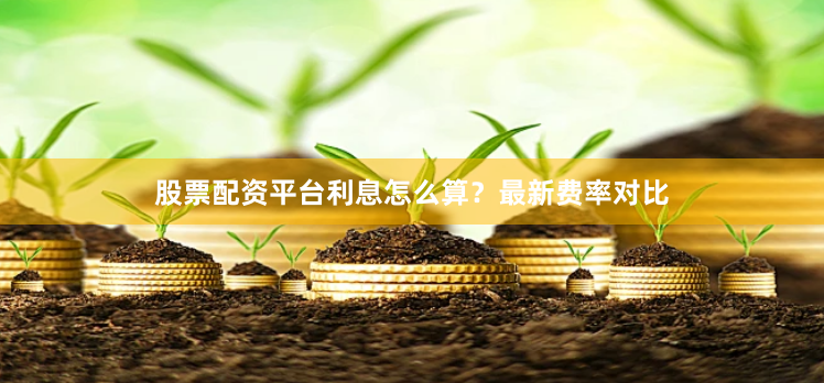 股票配资平台利息怎么算？最新费率对比